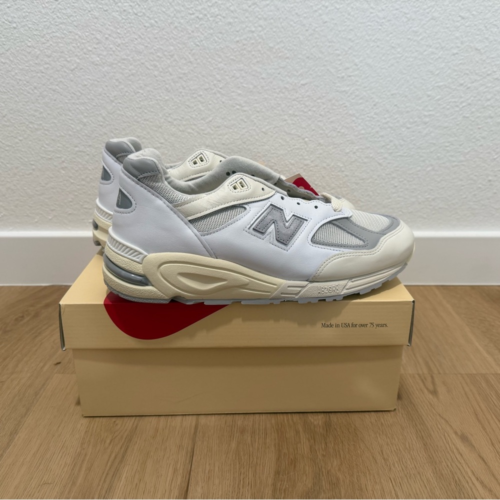 New Balance 990v2 miUSA Teddy Santis Sea Salt Aime Leon Dore ALD